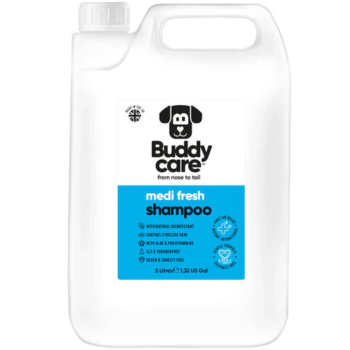 Buddy Care Dog Shampoo - Medi Fresh - 5L