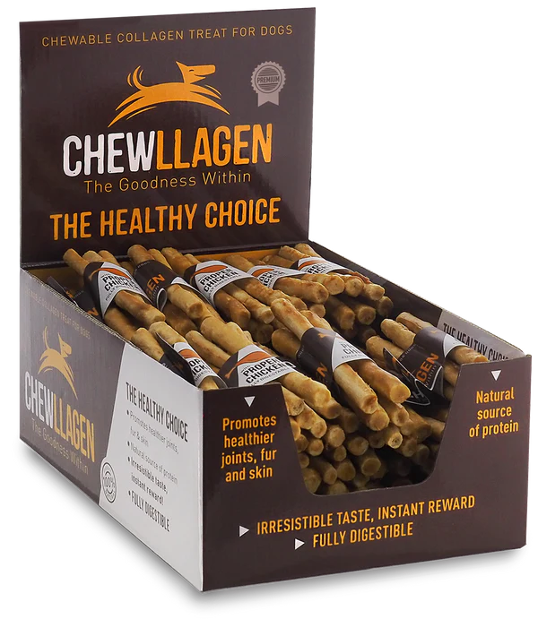 Chewllagen Mini Chicken Roll 5" 10mm 5pk Per Item