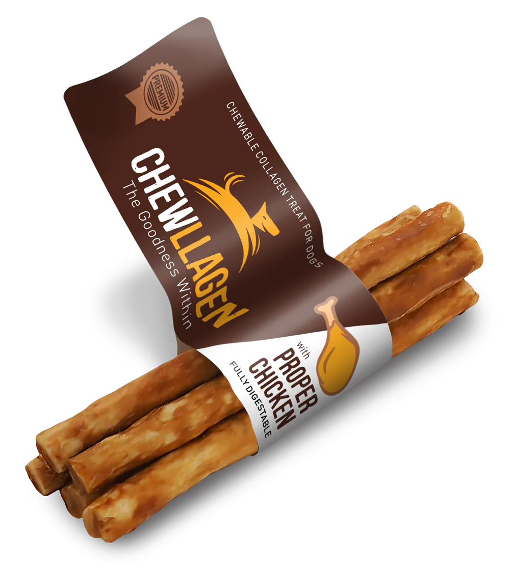 Chewllagen Mini Chicken Roll 5" 10mm 5pk Per Item