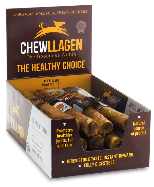 Chewllagen Beef Roll 10" Pick & Mix Per Item