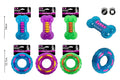 SMART CHOICE STRONG RUBBER RING DOG TOY ( ASSORTED COLOURS )