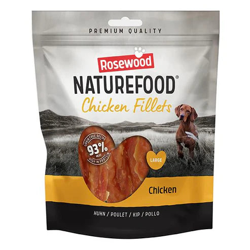 Naturefood Dog Treats - Chicken Fillets Value Pack 320g